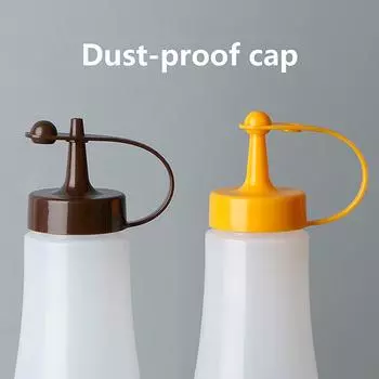 4 емкости бутылки для приправы приправы соусы бутылки оливкового масла кетчуп дозаторы горчицы контейнер кухонные гаджеты 250ml прозрачный