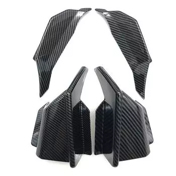 4 Front Cowl Side Winglet Wind Fin Spoiler Trim Cover For Honda ADV160 2022-23
