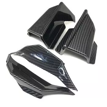 4 Front Cowl Side Winglet Wind Fin Spoiler Trim Cover For Honda ADV160 2022-23