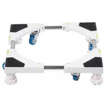 4 фута с 4 универсальными колесами, подставка для стиральной машины, держатель для автоматической стиральной машины