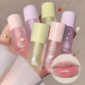 4 г Crystal Jelly Lip Oil Увлажняющее и придающее объем покрытие для губной помады Блеск для губ 01