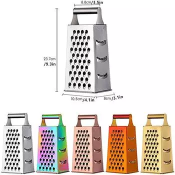 4-х сторонняя овощечистка для картофеля, овощерезка, нож для имбиря, дыни, многофункциональная овощерезка для огурцов, коробка для овощечистки из нержавеющей стали
