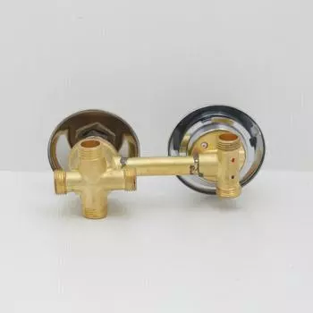 4-ходовой латунный смесительный клапан-переключатель, универсальный смеситель для душа, кран, регулятор температуры, винт для ванной комнаты A