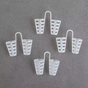 4 * храп силиконовый против храпа носовой расширитель устройство помощи при апноэ остановить храп зажим для носа