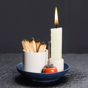 4 In 1 Ceramic Incense Burner Holder Sage Holder For Burning Incense Holder For Sticks Aromatherapy Burner For Meditation Yoga