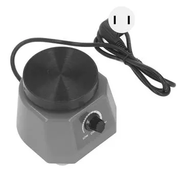 4 Inch Dentist Oscillator Round Laboratory Plaster Shaker Plate Dental Equipment Machine for Mixing