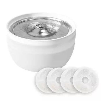 4 INNEUTRAL PELOTTO Smart Automatic Waterer Water Drinker Automatic Waterer Mizunomi 3L Large Capacity Cats Small and Medium Dogs Automatic Water