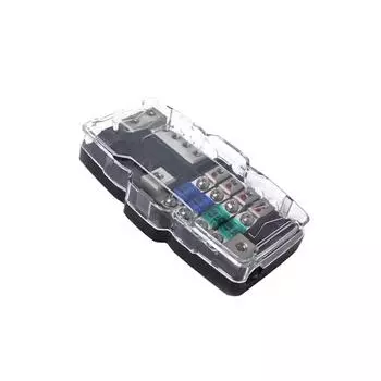 4-канальный автомобильный аудио ANS предохранительный распределительный блок питания 2x 0/2GA вход 4x 4/8GA выход