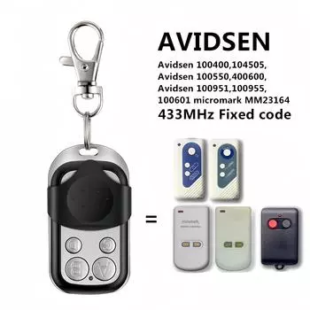 4-канальный универсальный беспроводной пульт дистанционного управления клонированием 433 МГц для гаражных и воротных систем, передатчик RF копирования кодов чёрный