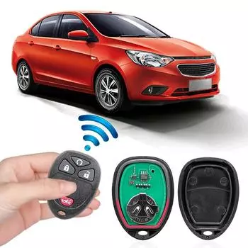 4 кнопки дистанционного управления ключом 315 МГц Keyless Go дистанционного управления ключом автомобиля для Buick Enclave Escalade для Chevrolet Avalanche CHINA