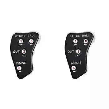 4-колесный бейсбольный судья-кликер, нескользящий счетчик для софтбола для спорта на открытом воздухе #F