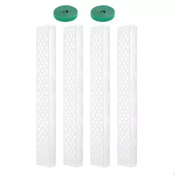 4 колышка для растений на столбе для мхов, штабелируемые палочки с регулируемой высотой, поддержка для