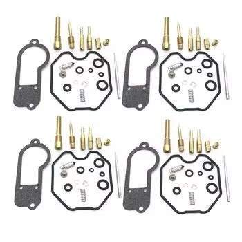 4 комплекта для карбюраторов с перегородкой Honda Cb550 Cb550K 1977-1978 годов выпуска, 4 карбюратора в комплекте