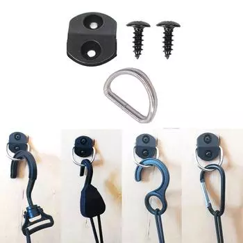 4 комплекта напольных крючков для грузовых сеток, аксессуары для багажника, напольная сетка для багажника, кольцо для крепления, подвесной комплект для крепления сетки для плоского экрана