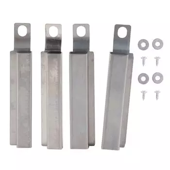 4 комплекта регулируемых горелок из нержавеющей стали с перекрестным каналом, подходящих для Charbroil