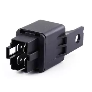 4-контактное реле 12 В 40 А, черное для автомобильного жгута проводов противотуманных фар дальнего света YL-388-S красный