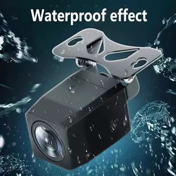 4-контактный HD автомобильный задний вид камера видеорегистратор зеркало заднего вида камера ночного видения широкоугольная 170 градусов парковочная камера