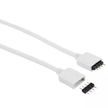 4-контактный удлинительный провод, соединительный кабель RGB для соединительных шнуров освещения QDE 0.3m