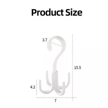 4 крючка, держатель для галстука на шею, экономия места, сумка, галстуки для одежды, держатель для сумки, полка, вешалка для одежды, вешалка для обуви, вращающийся на 360 градусов ремень, шкаф розовый