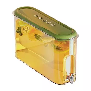 4 л большой емкости герметичный кувшин для холодной воды с краном холодильник холодный чайник диспенсер для напитков со льдом для фруктовых соков вода