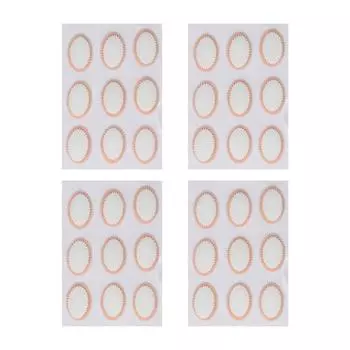 4 листа 36 штук Защитные пластыри для ног Предотвращают износ Мягкая губчатая подушка для мозолей Cal