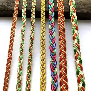 4 м/13,12 фута каждая сумка кружевная отделка изогнутые ленты одежда занавески швейные принадлежности ручная работа своими руками поделки красочные красные отделки шляпа занавески подарок украшение