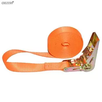 4 м автомобильный ремень для перевозки грузов на пароме, строительная промышленность, ремень для связывания грузов, крепление багажа, прочный храповой механизм, затягивающий трос, нагрузка 800 кг