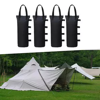 4 мешка с песком, мешки для беседок, портативные утяжелители для палаток, мешок с песком для пляжного автофургона