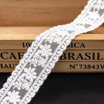 4 метра/партия 3 см в ширину, белое двухстороннее кружево, сетка, вышивка, кружево, своими руками, украшения для одежды, аксессуары для волос, материалы ручной работы белый