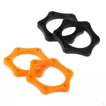 4 микрофона с противоскользящими кольцами, музыкальные детали для микрофона