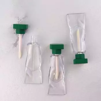 4 мл тюбик для блеска для губ, зубная паста, консилер, пустой тюбик, прозрачный пигмент, кубики льда, помада своими руками, пустой тюбик, отдельная бутылка 1Pcs