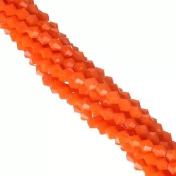 4 мм 110 шт. Натуральные граненые DIY браслет ожерелье бусины-разделители биконусные свободные поделки бусины для изготовления ювелирных изделий хрустальное стекло