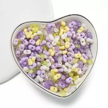 4 мм акриловые арахисовые бусины прозрачные однотонные разноцветные разноцветные бусины одного цвета ручная работа DIY бисерный материал аксессуары Transparent color