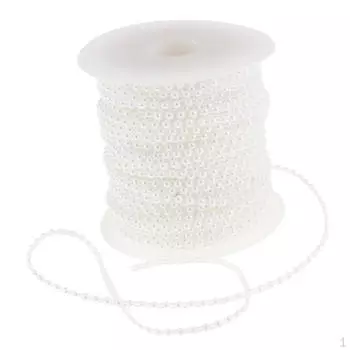 4 мм искусственный кристалл, полужемчуг, бусины, нити гирлянды, вечерние, сценический, свадебный букет, украшение своими руками