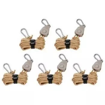 4 мм растяжки регулируемые ветрозащитные светоотражающие аксессуары для кемпинга (хаки)