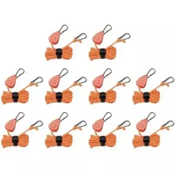 4 мм растяжки регулируемые ветрозащитные светоотражающие аксессуары для кемпинга (оранжевый)