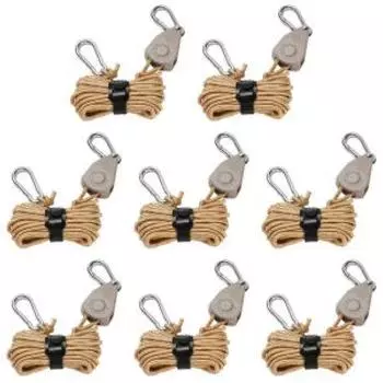 4 мм растяжки регулируемые ветрозащитные светоотражающие аксессуары для кемпинга (хаки)