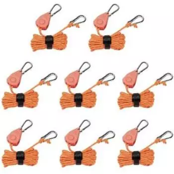 4 мм растяжки регулируемые ветрозащитные светоотражающие аксессуары для кемпинга (оранжевый)