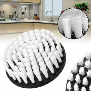 4 Мягкая щетка для электрической дрели для насадки для чистки кожи и обивки ковров