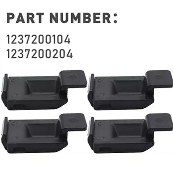 4 Накладка замка двери для Mercedes Benz W123 240D 280E 300D 1237200104 1237200204