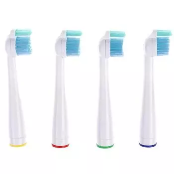 4 насадки для электрических зубных щеток для Philips Soni Care Sensiflex Hx-2012Sf
