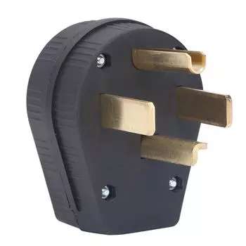 4-отверстие промышленная вилка PA66 пластиковая латунная прямая силовая вилка разъем 30A 125V 250V