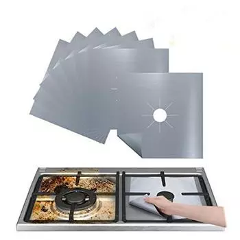 4 Pack Stovetop Protector Cooker Cover Liner Clean Mat Pad Gas Stove Protectors Gas Stove For Kitchen Cookware Accessories