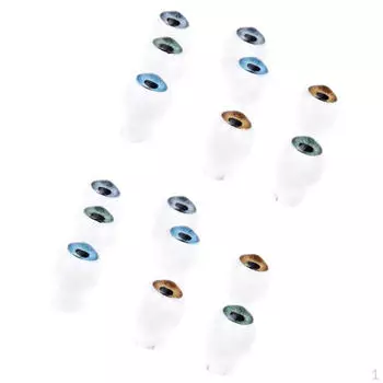 4 пары акриловых круглых кукольных глаз 8 10 мм