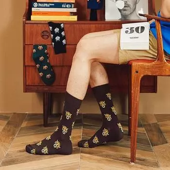 (4 пары) Мужские носки для охоты LK14 25cm - 28cm