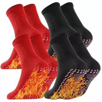 4 пары носков Health Care, удобные носки Hyperthermia, теплые для зимних видов спорта на открытом воздухе