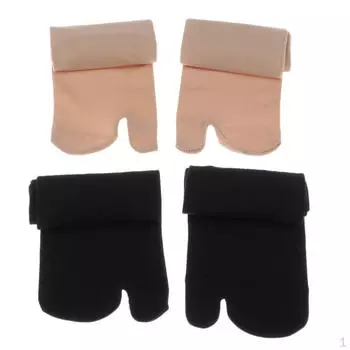 4 пары носков-сандалий для кимоно-шлёпанцев