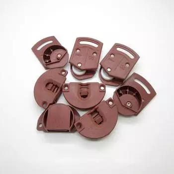 4 пары роликов для шкафа, шестерня для раздвижной двери, монтажная плата, комплект внутренней панели, комплект роликов для раздвижной двери, шкаф, колеса из АБС-пластика