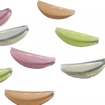 4 пары силиконовых подушечек для завивки ресниц, стержни для подъема ресниц, L-деформированные щипцы для завивки ресниц, аксессуары, аппликатор, инструменты для макияжа onesize