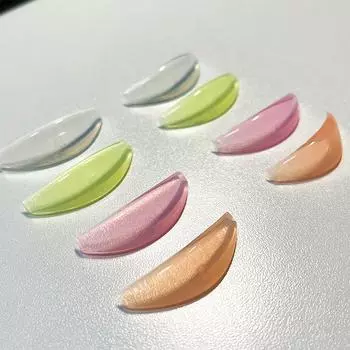 4 пары силиконовых подушечек для завивки ресниц, стержни для подъема ресниц, L-деформированные щипцы для завивки ресниц, аксессуары, аппликатор, инструменты для макияжа